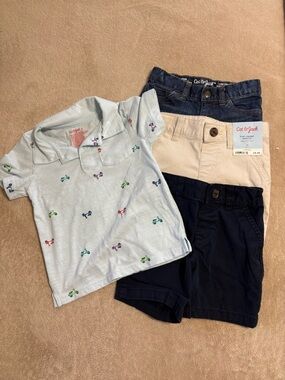 Cat & Jack Light Toddler Outfits